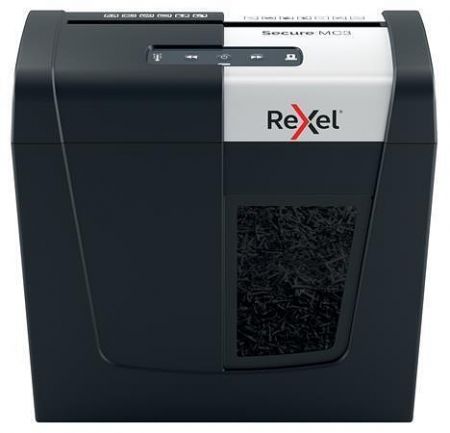 Skartovací stroj "Secure MC3", křížový mikro řez, 3 listy, REXEL