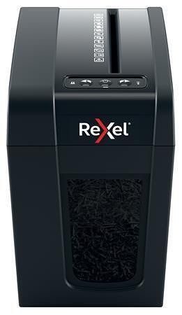 Skartovací stroj "Secure X6-SL", křížový řez, 6 listů, REXEL