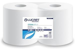 Ručníky "Strong 675 CF", bílé, papírové, role, 2 vrstvé, LUCART