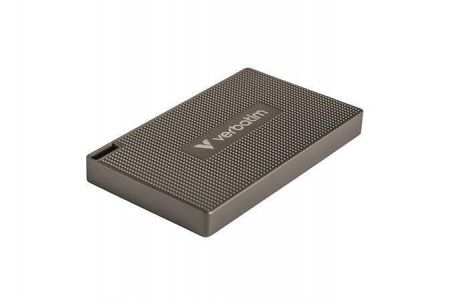 Externí disk "Metal Mini SSD", černá, 1 TB, USB-C 3.2 Gen2, VERBATIM 32031