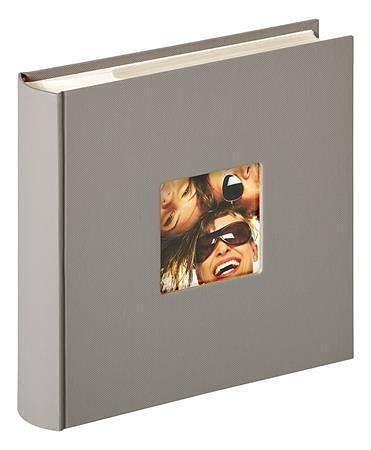 Fotoalbum "Walther Fun", šedá, 200 fotografií, 10 x 15 cm, 691-ME-110-X