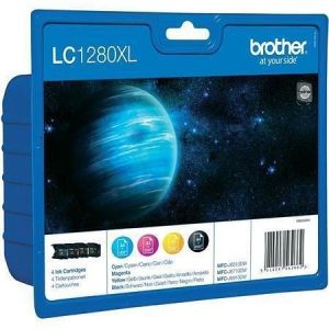 Inkjet cart.multipack pro "MFC J6910DW" tiskárnu, BROTHER B+C+M+Y, 1x 2 400, 3x 1 200 stra