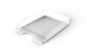 Odkladač "Basic", transparentní, plast, DURABLE 1701674400