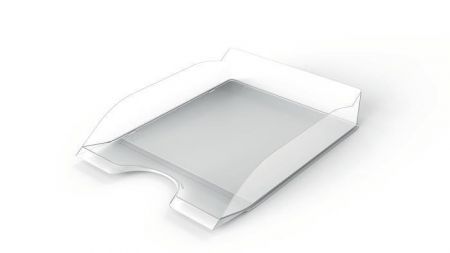 Odkladač "Basic", transparentní, plast, DURABLE 1701674400