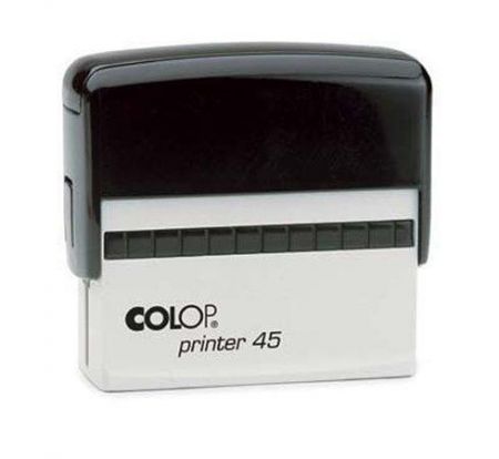 Razítko, COLOP, "Printer 45", černá