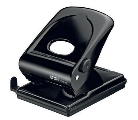 Děrovačka "FMC40", černá, 40 listů, kovová, RAPID 21835601
