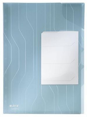 Závěsné desky "CombiFile", modrá, A4, 200 mikron, třídicí, LEITZ