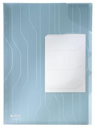 Závěsné desky "CombiFile", modrá, A4, 200 mikron, třídicí, LEITZ