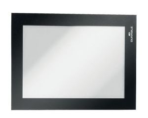 Prezentační rám "DURAFRAME®, černá, A6, samolepicí, DURABLE 487001