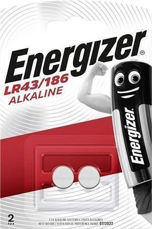 Knoflíková baterie LR43/186, 2 ks, ENERGIZER 7638900393194
