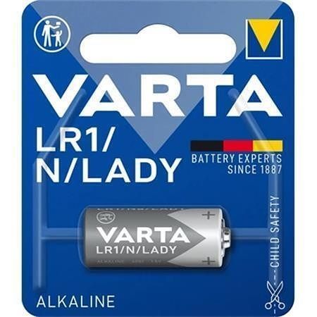 Baterie, LR1, Lady, 1,5V, 1 ks, VARTA 4001112401