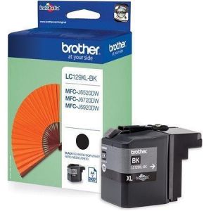 LC129XLB Inkjet cartridge do tiskárny MFC-J6520, černá, 2 400 stran, BROTHER