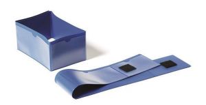 Logistická kapsa na nohu palety, modrá, 140 x 65 mm/90 x 65 mm, 50 ks/balení, DURABLE 1724