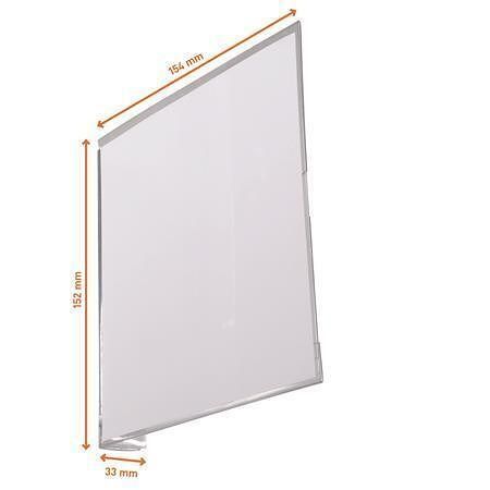 Informační tabulka, 149 x 149 mm, samolepicí, 10 ks/balení, DURABLE 185619