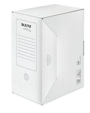 Archivační box "Infinity", bílá, A4, 150 mm, LEITZ