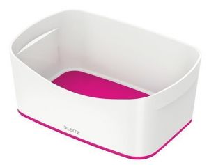 Stolní box "MyBox", bílá-růžová, LEITZ