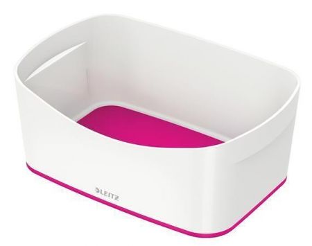 Stolní box "MyBox", bílá-růžová, LEITZ