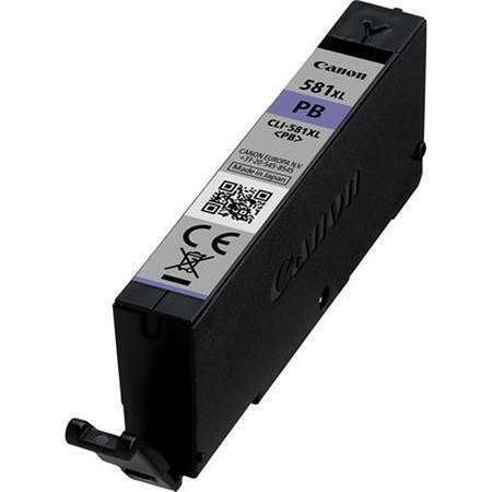 CLI-581PCXL Inkoust pro Pixma TS7550, 8150, 9150 tiskárny, CANON, fotografická modrá, 8,3m