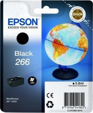 T2661 inkoustový toner pro WorkForce WF-100W tiskárnu, EPSON, černá, 5,8ml