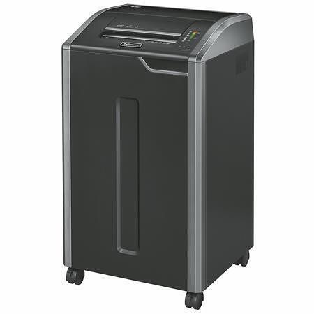 Skartovací stroj "Powershred® 425Ci", křížový řez, 28-30 listů, FELLOWES 