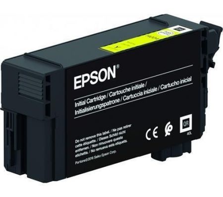 T40D440 Inkoustová cartridge, žlutá, 50ml, pro tiskárny SC-T3100, T5100, T3100N, T5100N, U