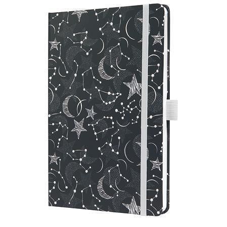 Exkluzivní zápisník "Jolie", Cosmic Fantasy Black, A5, linkovaný, 87 listů, tvrdé desky, S