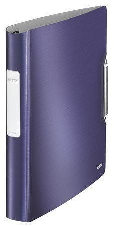 Pořadač čtyřkroužkový "Active Style", titanová modrá, PP, 52 mm, LEITZ
