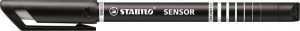 Liner "Sensor", 0,3 mm, černá, STABILO