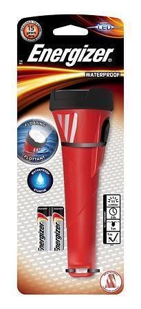 Svítilna "Waterproof", LED, 2xAA, voděodolná, ENERGIZER