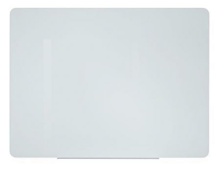 Magnetická skleněná tabule, bílá, 90x60 cm, VICTORIA