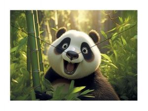 Spisové desky s drukem "Panda", A5, PP, 180 micron, PANTA PLAST 0410-0069-58