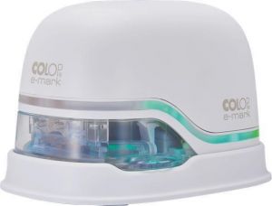 Elektronické razítko "E-mark", bílá, barevný tisk, COLOP