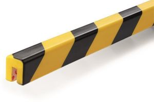 Ochranný profil hran "E8", žlutá-černá, DURABLE 1127130