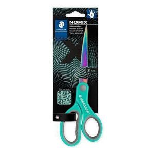 Nůžky "Norix 965", tyrkysová, univerzální, 21 cm, STAEDTLER 965 21X BK3