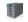 Zásuvkový box "Idealbox pro 7", modrá, plastový, 7 zásuvek, DURABLE 776306