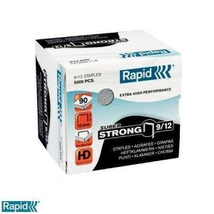 Drátky do sešívačky "Superstrong", 9/12, galvanizované, RAPID