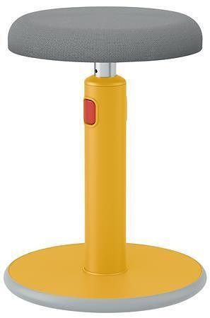Židle Sit-Stand "Ergo Cosy Active", žlutá, LEITZ 65180019
