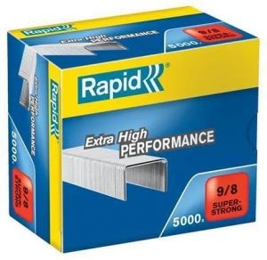Drátky do sešívačky "Superstrong", 9/8, galvanizované, RAPID