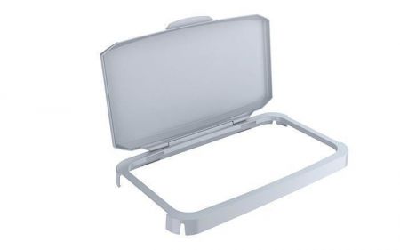 Výklopné víko k odpadkovému koši 60 l "DURABIN", šedá, plast, DURABLE 1800500050