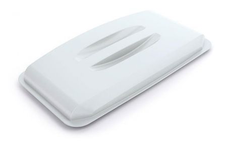 Víko k odpadkovému koši 60 l "DURABIN", bílá, plast, DURABLE 1800497010