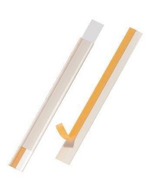 Držák štítků "Scanfix", bílá, 20 mm, samolepicí, 50 ks, DURABLE 802319