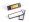 Jmenovka s magnetem "CLIP CARD", černá, 17 x 67 mm, DURABLE 813201