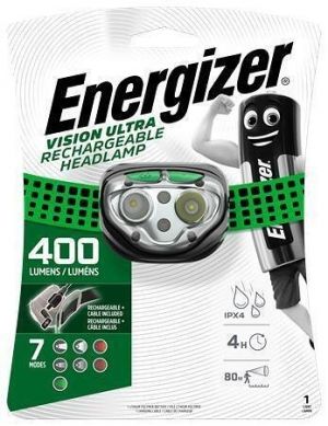 Čelovka "Vision Ultra", 4 LED, nabíjecí, ENERGIZER