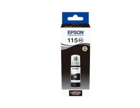 T07C14 Ink, EcoTank pro tiskárny L8160, L8180, černá, 70 ml, EPSON C13T07C14A
