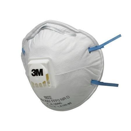 Respirátor s ventilkem "8822 FFP2", 10 ks, 3M 7100101091