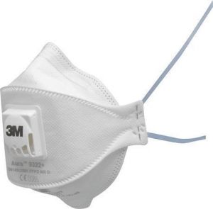 Respirátor s ventilkem "9322+ Aura", 10 ks, 3M 7100258909