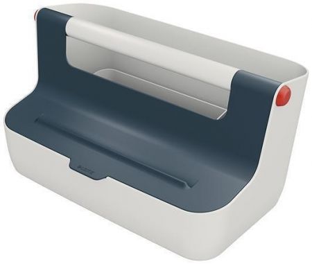 Přenosný box "Cosy", šedá, s organizérem, LEITZ 61250089