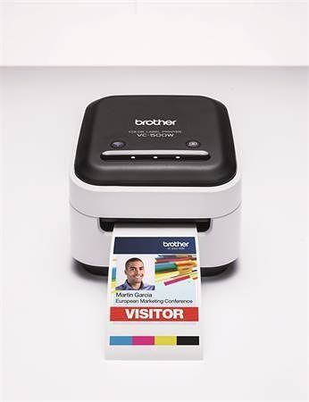Tiskárna štítků "VC-500W", barevná, BROTHER