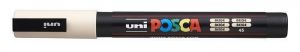 Akrylový popisovač "Posca PC-3M", béžová, 0,9-1,3 mm, UNI