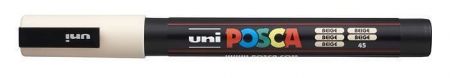 Akrylový popisovač "Posca PC-3M", béžová, 0,9-1,3 mm, UNI